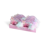 MARTINELIA Little Unicorn Key Chain Set – Lip Balm 4.5gr, Nail Polish 3ml & Γούνινο Μπρελόκ Ηλικίες 3+