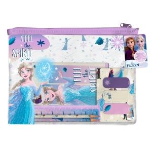 FROZEN ΣΧΟΛΙΚΟ ΣΕΤ ΣΕ PVC ΤΣΑΝΤΑΚΙ 