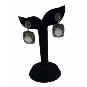 ΣΚΟΥΛΑΡΙΚΙ ΧΕΙΡΟΠΟΙΗΤΟ STRASS WHITE