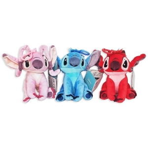 STICH Λούτρινο Κρεμαστό 12cm DISNEY σε 3 χρώματα
