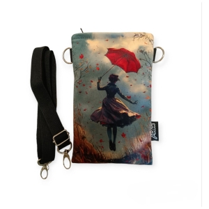 Mary Poppins PITEX Βελουτέ Θήκη/Τσαντάκι 