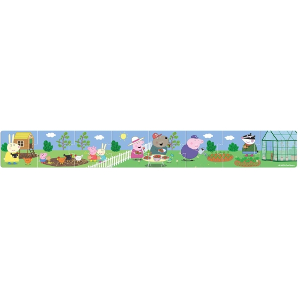 PEPPA PIG  PUZZLE ΦΤΙΑΞΕ ΤΗΝ ΙΣΤΟΡΙΑ 32ΤΕΜ
