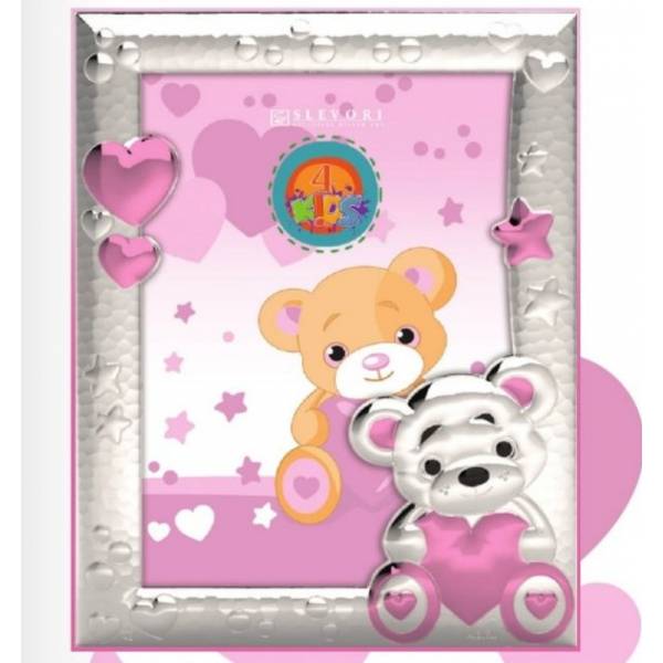 ΚΟΡΝΙΖΑ ΑΣΗΜΕΝΙΑ 925 '' BEAR ΡΟΖ ''