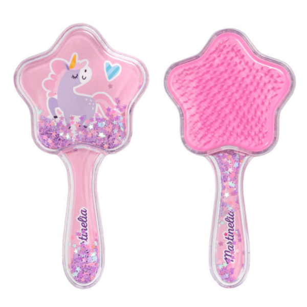 MARTINELIA Unicorn Star Hair Brush – Βούρτσα Μαλλιών Μονόκερος Αστέρι 16 x 8cm