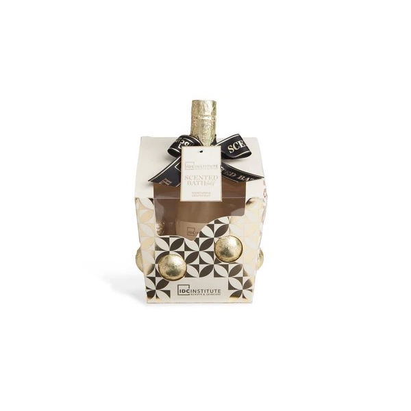 Scented Bath Gold Gift Set Mandarin & Graperfruit