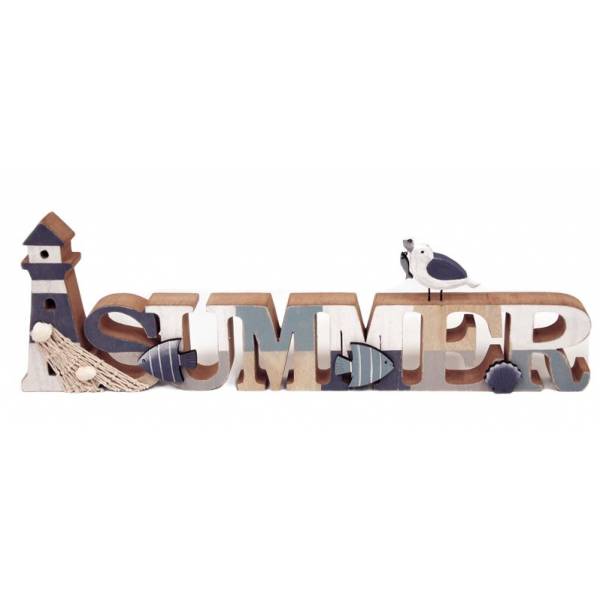 ΞΥΛΙΝΟ ΔΙΑΚΟΣΜΗΤΙΚΟ '' SUMMER ''