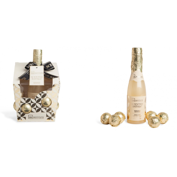 Scented Bath Gold Gift Set Mandarin & Graperfruit